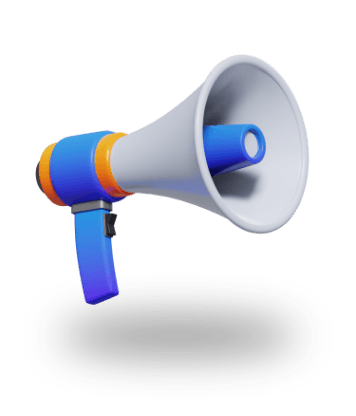 Brand Awareness Megaphone